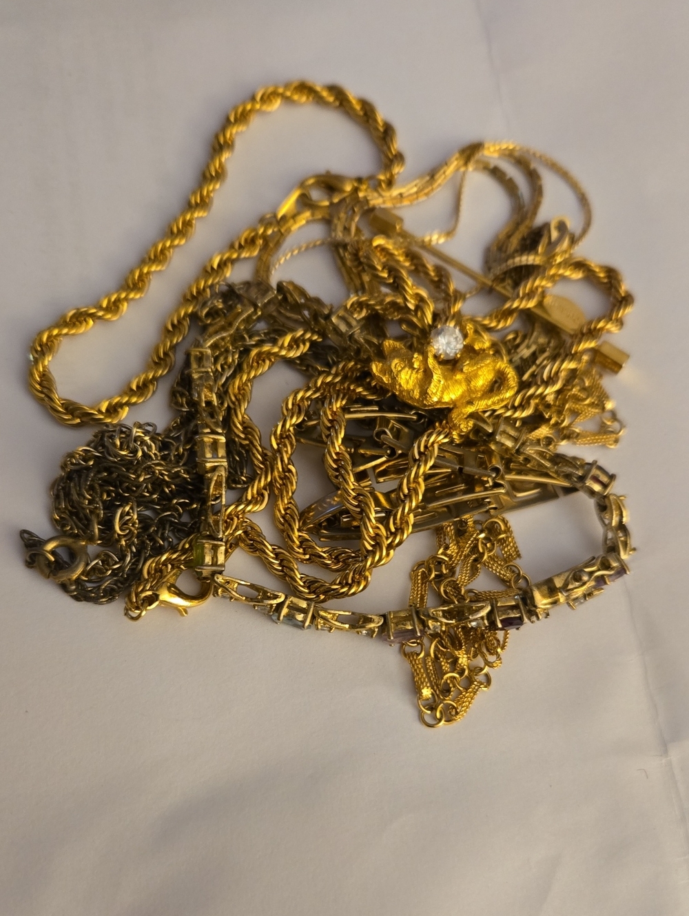 Gold Toned Jewelry BUNDLE